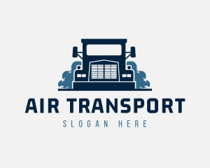 Logistics Transport Truck logo design