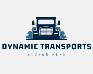 Logistics Transport Truck logo design