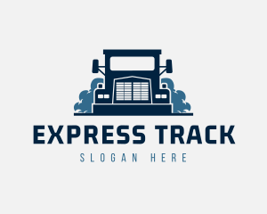 Logistics Transport Truck logo design