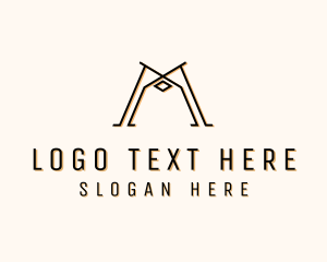 Generic Business Letter M logo