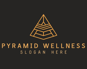 Business Firm Pyramid logo design