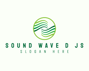 Creative Startup Wave logo design