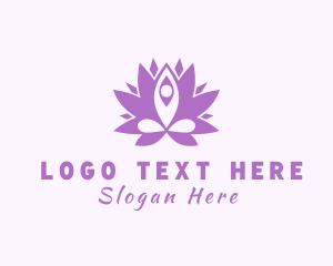 Flower Yoga Instructor logo