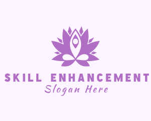 Flower Yoga Instructor logo