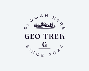 Mountain Valley Trek logo design