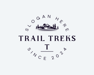 Mountain Valley Trek logo design