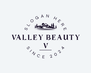 Mountain Valley Trek logo design