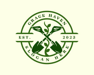 Shovel Nature Plant logo
