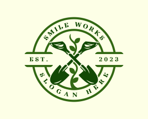 Shovel Nature Plant logo