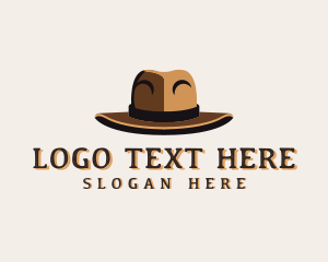 Stylish Trilby Hat logo