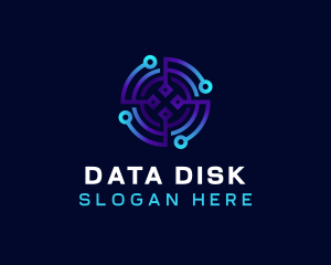 Digital Data Technology logo design