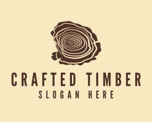 Wood Timber Craft logo design