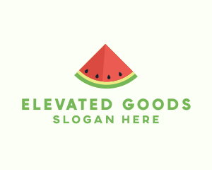 Fresh Watermelon Fruit logo design