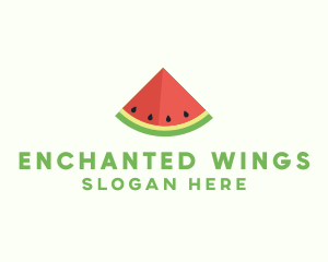 Fresh Watermelon Fruit logo design