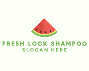 Fresh Watermelon Fruit logo design