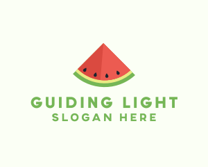 Fresh Watermelon Fruit logo design