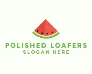 Fresh Watermelon Fruit logo design