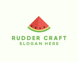 Fresh Watermelon Fruit logo design