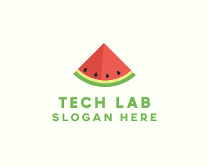 Fresh Watermelon Fruit logo design