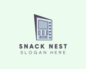 Food Vending Machine logo design