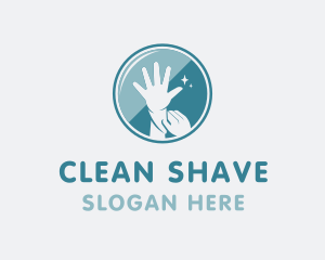 Clean Disposable Gloves logo design