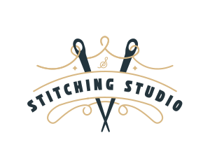 Needle Thread Stitching logo design