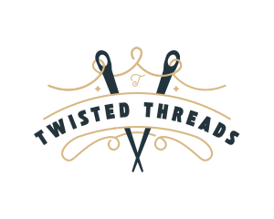 Needle Thread Stitching logo design