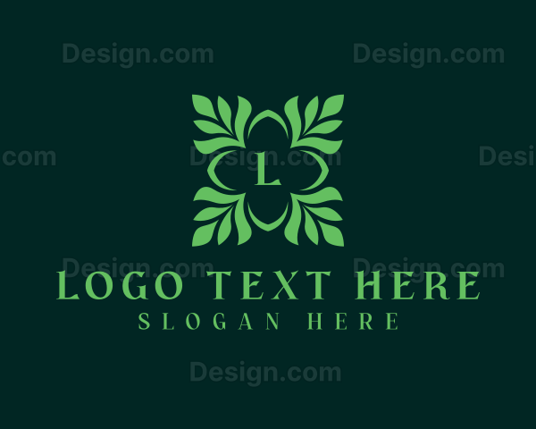 Nature Leaves Gardening Logo