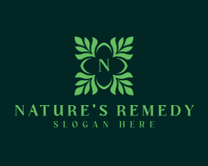 Nature Leaves Gardening logo design