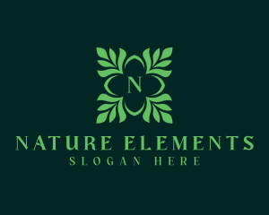 Nature Leaves Gardening logo design