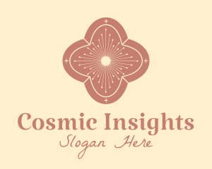 Cosmic Flower Petal  logo design