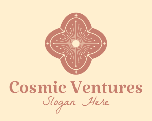 Cosmic Flower Petal  logo design