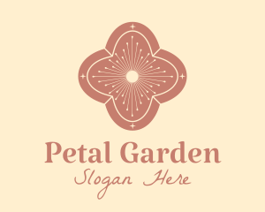 Cosmic Flower Petal  logo design