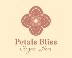 Cosmic Flower Petal  logo design