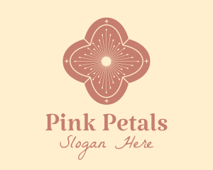 Cosmic Flower Petal  logo design