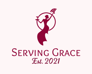Lady Dancer Wine Server  logo