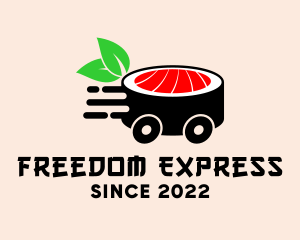 Express Sushi Delivery  logo design