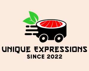 Express Sushi Delivery  logo design