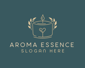 Scented Candle Decor logo design