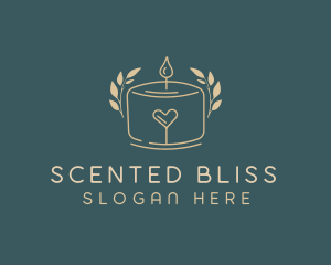 Scented Candle Decor logo design