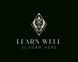 Floral Wellness Spa logo design