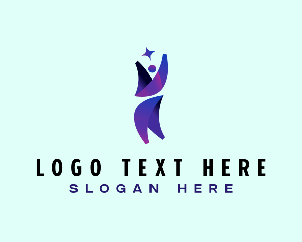 Top logo example 1