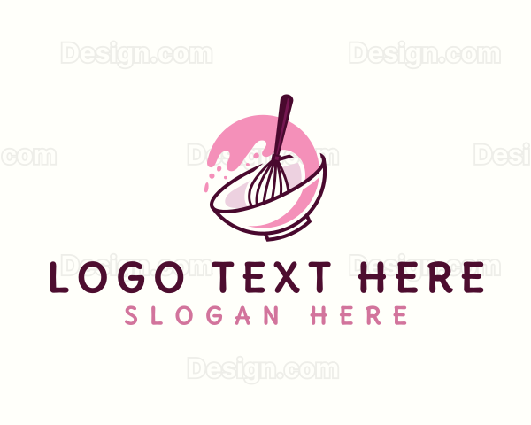 Whisk Baking Pastry Logo