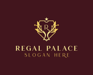 Regal Shield Monarch logo design