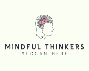 Mental Health Psychologist logo design