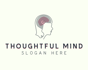 Mental Health Psychologist logo design