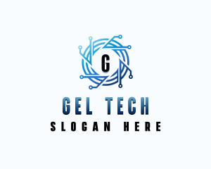 IT Tech App logo design