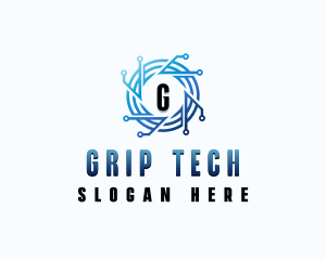 IT Tech App logo design