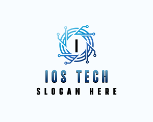 IT Tech App logo design