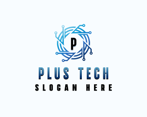 IT Tech App logo design